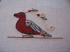 Mittelalter Stickkurs Beispiel 1 Mittelalter Stickkurs Beispiel 1